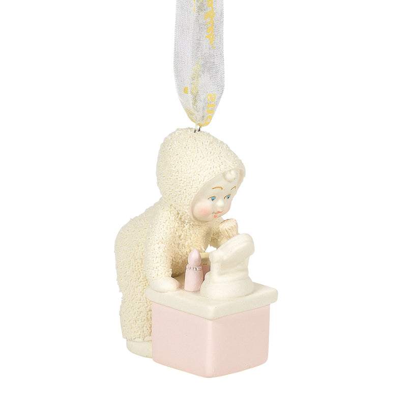 Makeup Baby Ornament - The Country Christmas Loft