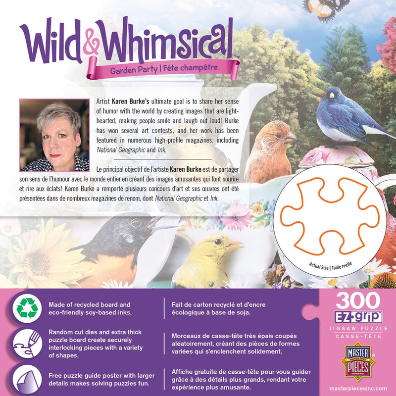 Wild And Whimsical - Garden Party 300 Piece Ez Grip Puzzle