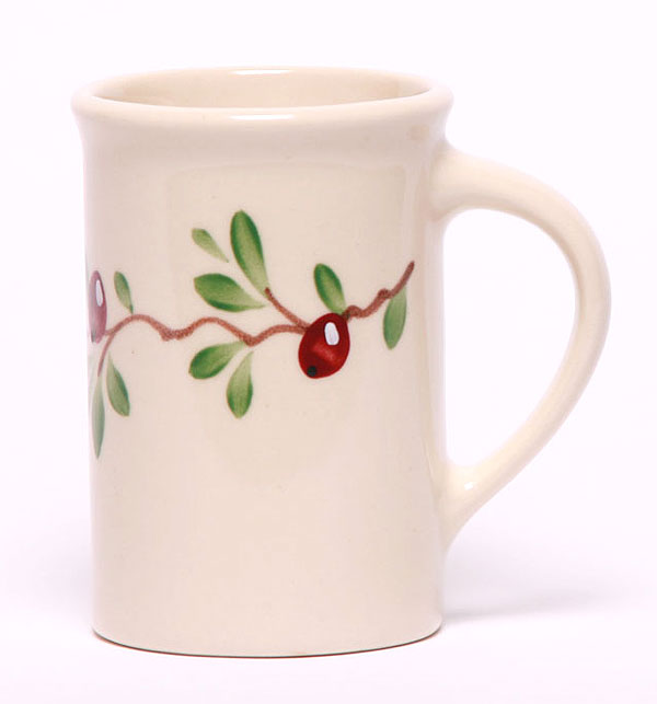 Small Mug 10oz Cranberries - The Country Christmas Loft