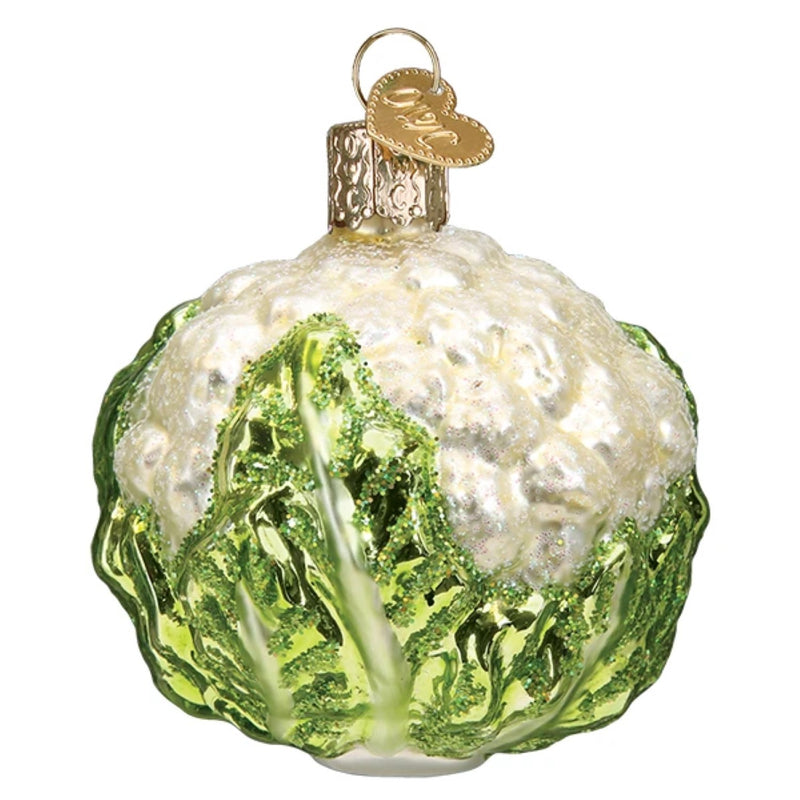 Cauliflower Glass Ornament - The Country Christmas Loft