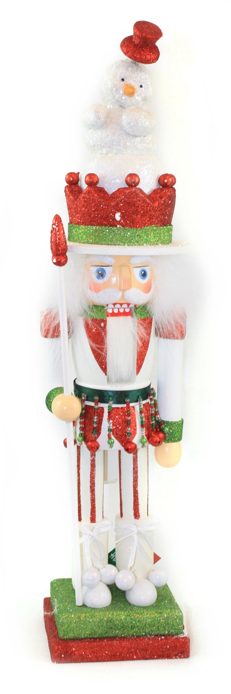 18 Hollywood Red/Green Nutcracker - - The Country Christmas Loft