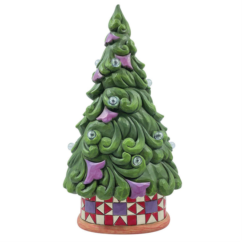 Lighted Tree Star Pattern Base - 8.5 Inch