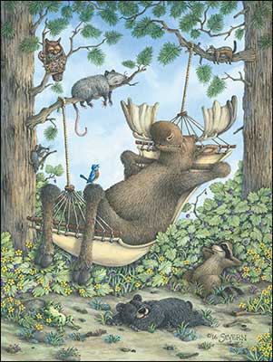 Birthday Card - Take It Easy - The Country Christmas Loft