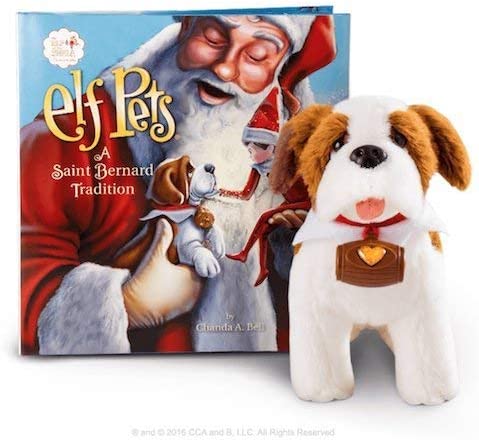 Elf Pets: A St. Bernard Tradition - The Country Christmas Loft