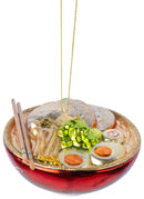 Blown Glass Noodle Bowl Ornament