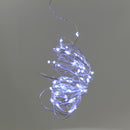 50-Light Battery-Operated Cool White LED Fairy Light Set - The Country Christmas Loft