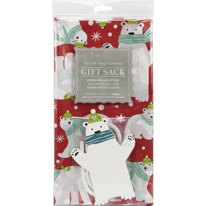 Beary Merry Gift Sack - The Country Christmas Loft