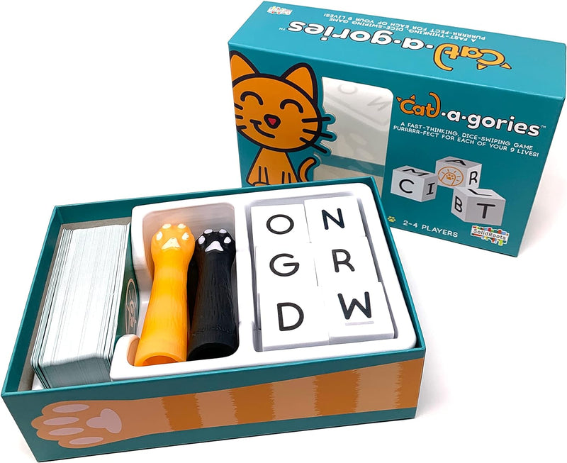 Cat•a•gories - Fast Thinking, Dice-Swapping Game