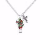 Crystal Candycane Necklace - The Country Christmas Loft