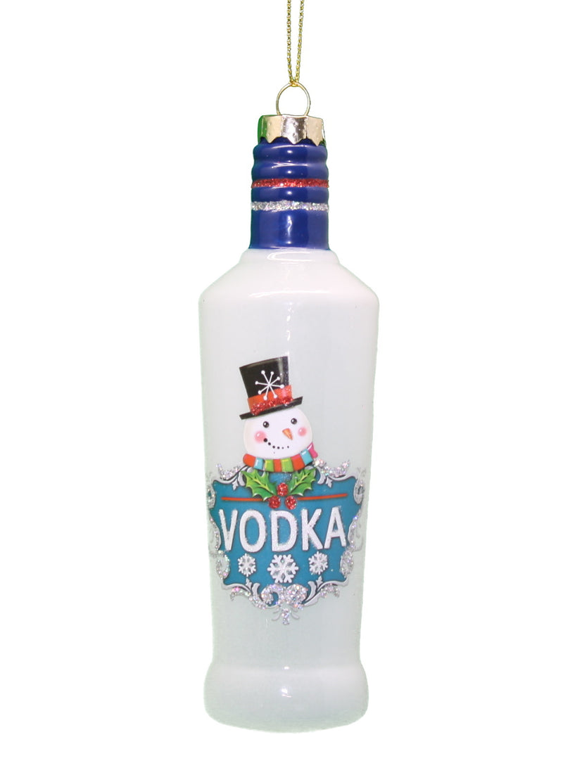 Blown Glass Vodka Ornament - The Country Christmas Loft
