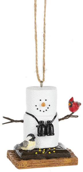 S'mores Ornament - Birdwatcher - The Country Christmas Loft