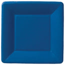 Classic Linen Dark Blue - Salad Plate - The Country Christmas Loft