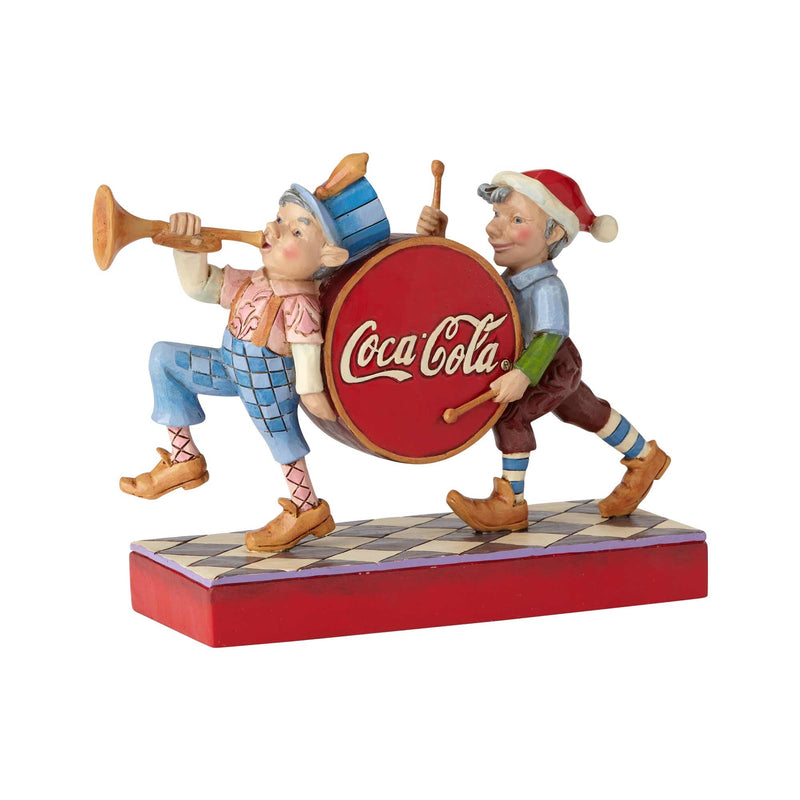 Coca Cola Elf Marching - The Country Christmas Loft