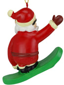 Snowboarding Santa  Ornament - The Country Christmas Loft