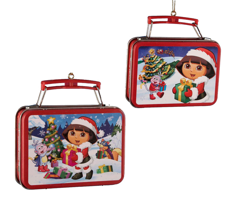 Dora The Explorer Mini Lunch Box Ornament - The Country Christmas Loft