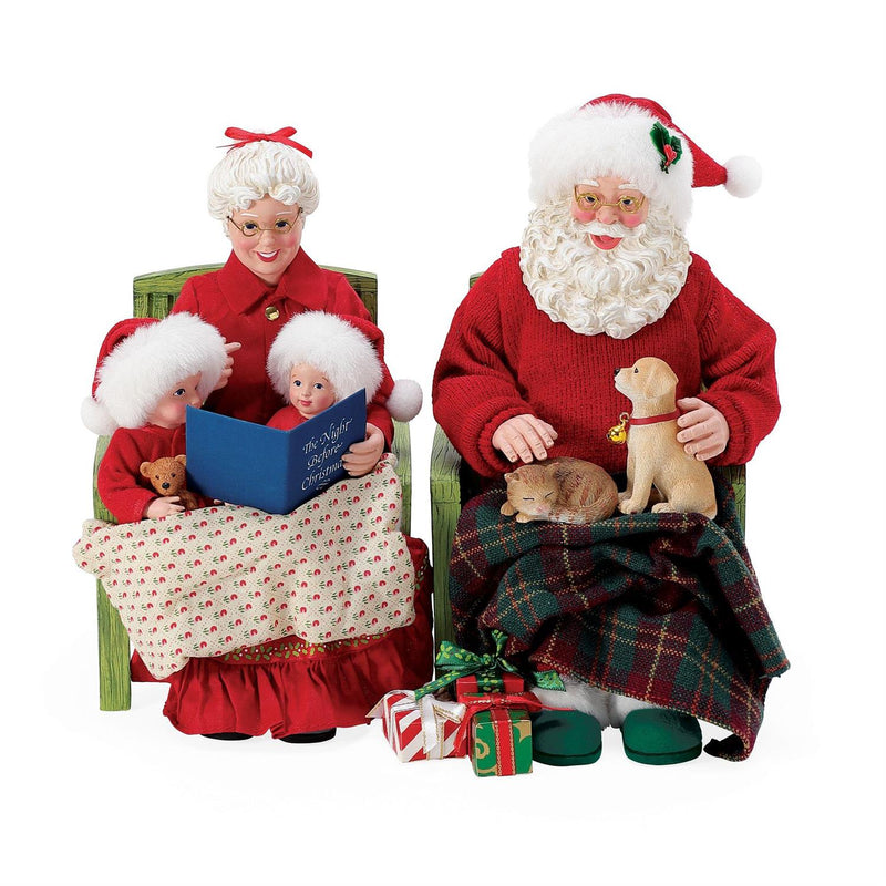 Storytime with Mr and Mrs Claus - Figurine
