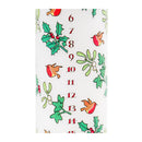 Holly and the Ivy Advent Pillar Candle - The Country Christmas Loft