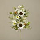 Sunflower Spray with Berry Accent - 21 Inch