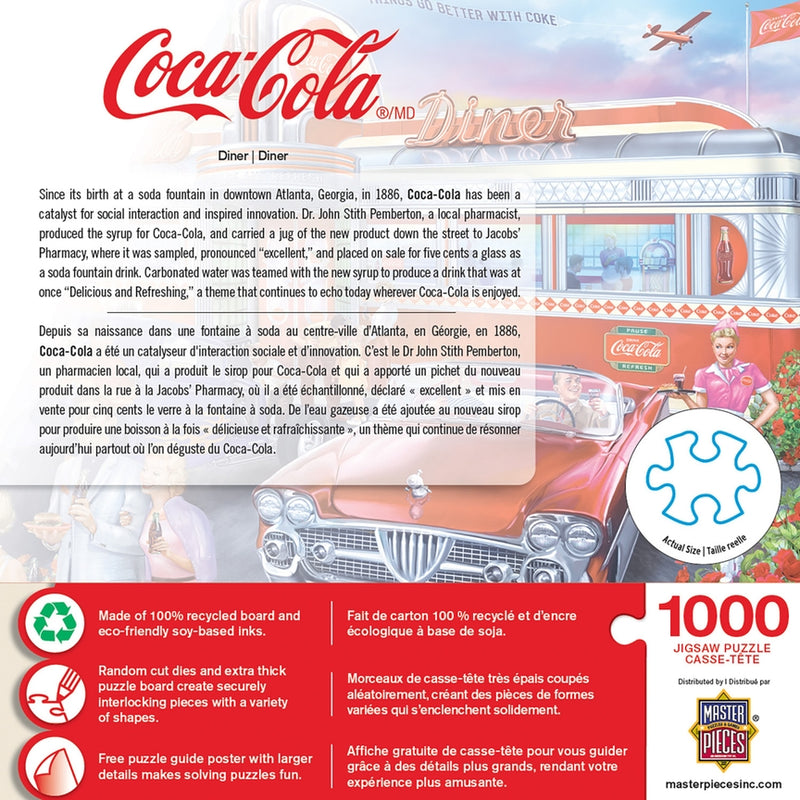 Coca-Cola - Diner 1000 Piece Puzzle