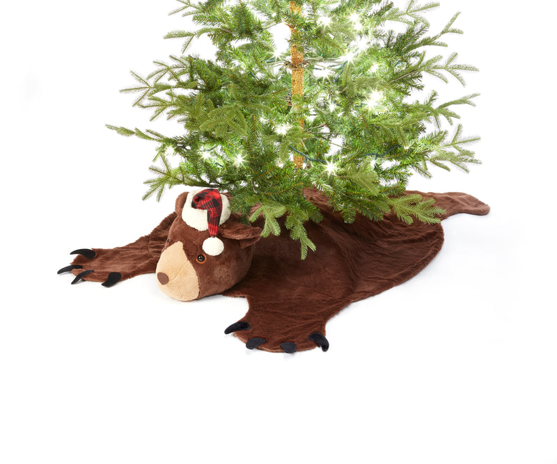 Polyester Bear Tree Skirt - The Country Christmas Loft
