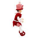 Kringles Peppermint Elf - 15 Inch Ornament - The Country Christmas Loft
