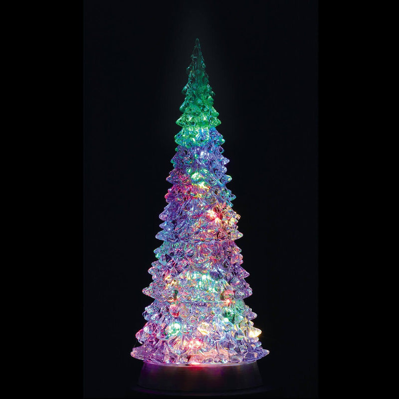 11 Inch Crystal Color Changing Tree - The Country Christmas Loft