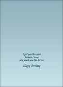 Birthday Card -  I Know How Much You Like Horses - The Country Christmas Loft