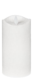 Wax LED Pillar Candle - White - 3x6 - The Country Christmas Loft
