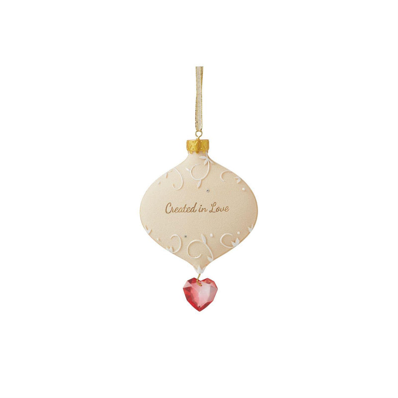 Created in Love Ornament - The Country Christmas Loft