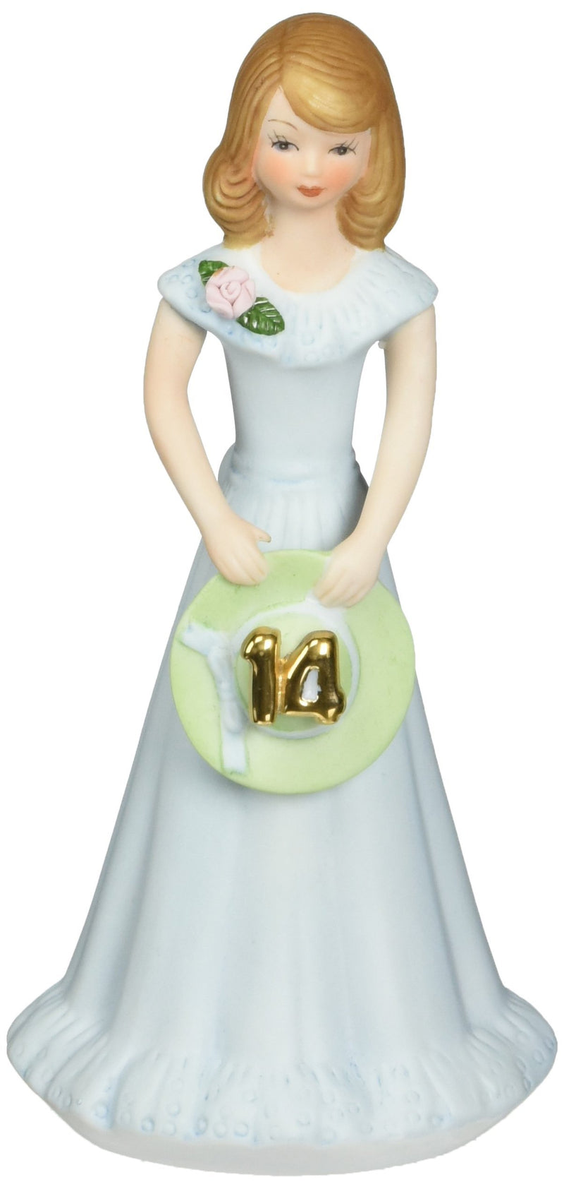Growing Up Girls Figurine - Brunette Age 14 - The Country Christmas Loft