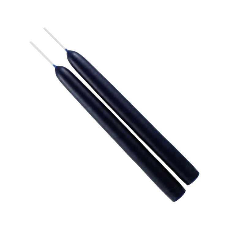 Mole Hollow Taper Pair (Navy Blue) - - The Country Christmas Loft