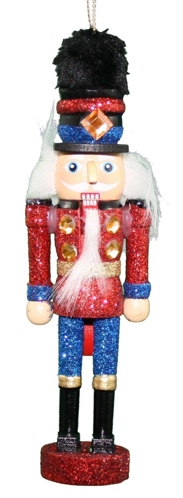 Hollywood 6 inch Wooden Nutcracker - Soldier - The Country Christmas Loft