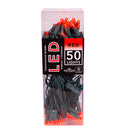 50-Light 5mm Red LED Green Wire Light Set - The Country Christmas Loft