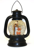 Musical Acrylic Spinning Nativity Waterglobe - - The Country Christmas Loft