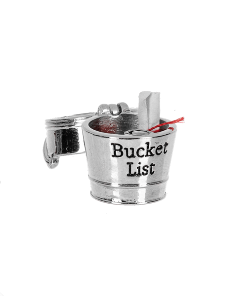 Live Your Bucket List Charm