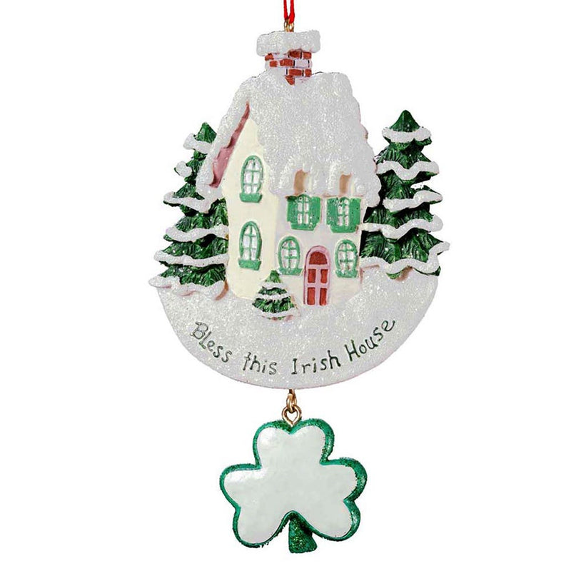 Bless This Irish House Ornament - The Country Christmas Loft