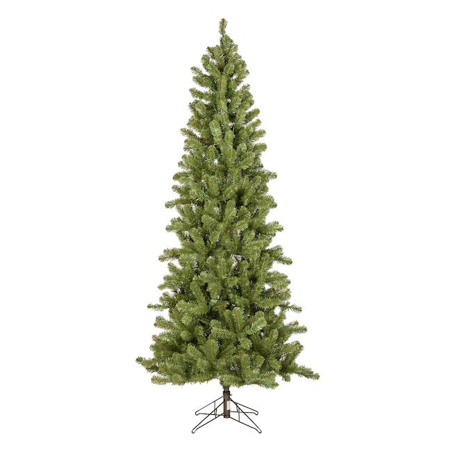 7.5-ft Monroe Spruce Pre-lit Slim Tree with Incandescent Lights - The Country Christmas Loft
