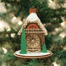 Alpine Time Clock Shop Ginger Cottage Collection - Christmas >> Ornaments >> Geographic - by Old World Christmas - view 2