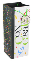 Congratulation Confetti Bottle Gift Bag - The Country Christmas Loft