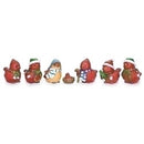 Cardinal Creche - 7 Piece Cardinal Nativity - The Country Christmas Loft