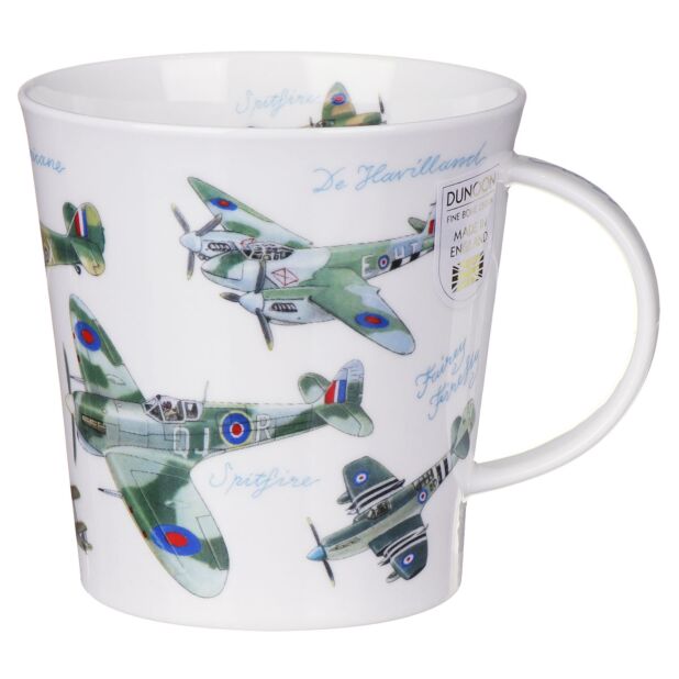 Dunoon Cairngorm Bone China Mug - Classic Collection Planes