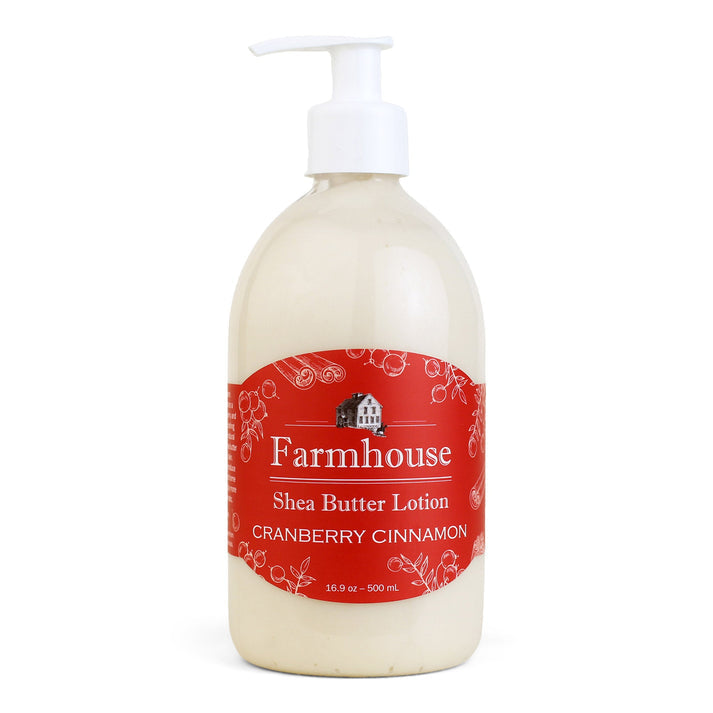 Farmhouse Hand Lotion - Cranberry Cinnamon 16.9 Ounce - The Country Christmas Loft