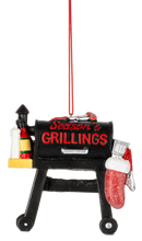 Grill Ornament - Season's Grillings - The Country Christmas Loft