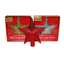 4" Un-Lit Petite Treasures Miniature Star Treetop - - The Country Christmas Loft