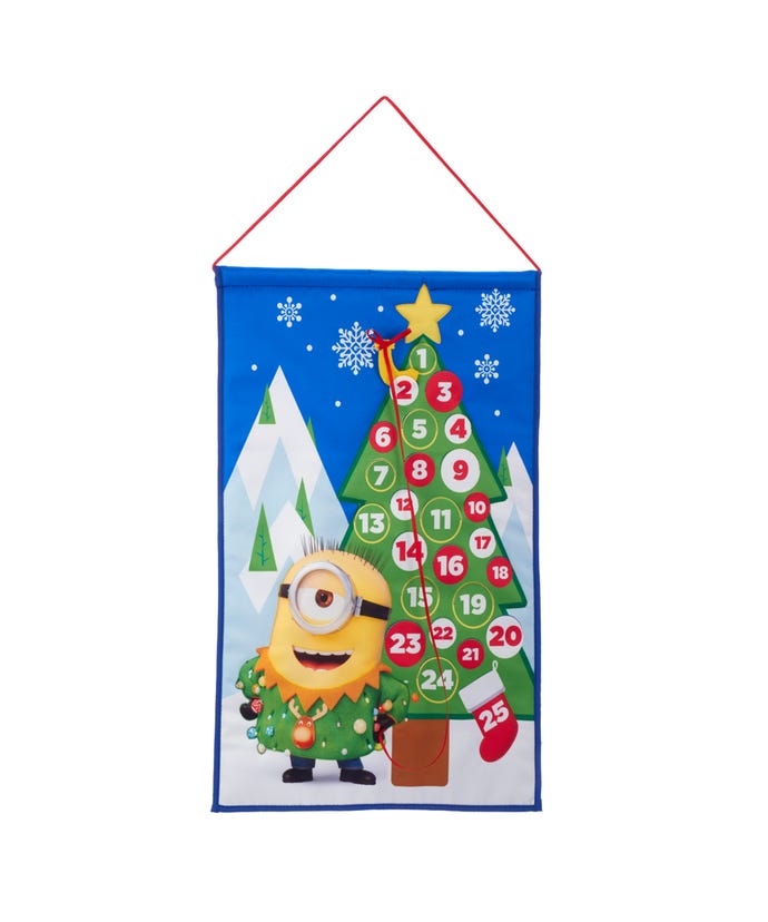 Despicable Me Fabric Minion Advent Calendar
