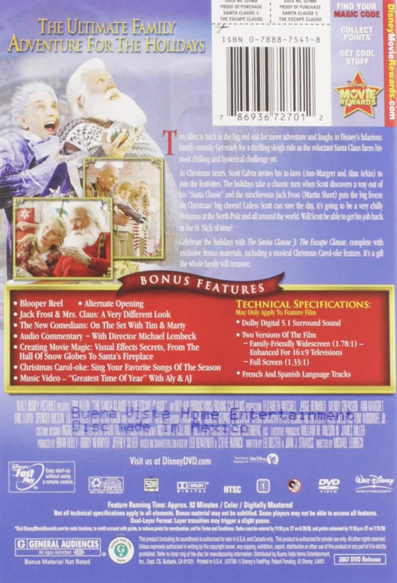 Santa Claus 3 - The Escape Claus - DVD