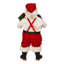 Fabriché Tattoo Santa With Gift Box - The Country Christmas Loft