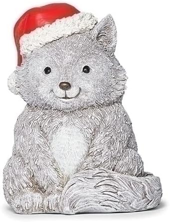 Pudgy Pal Fox Figurine - 9.25 Inches