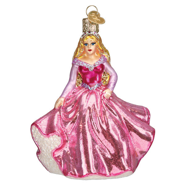 Princess Glass Ornament