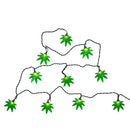 10-Light Cannabis Light Set - The Country Christmas Loft